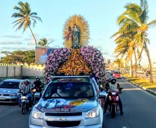 Arquidiocese de Maceió divulga percurso da carreata de Nossa Senhora dos Prazeres 2021