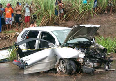 Acidente deixa um morto e um gravemente ferido em Rio Largo 