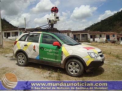 Santana do Mundaú nas lentes do Street View
