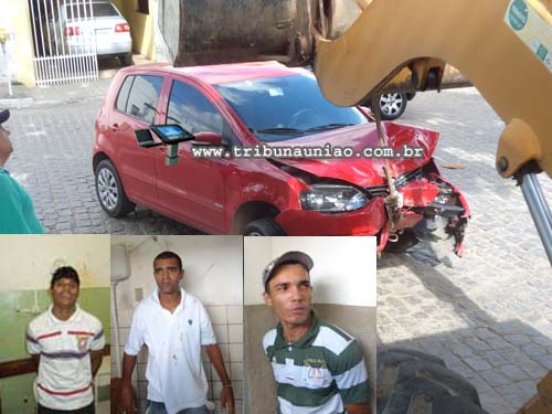 PELOPES de União prende assaltantes após 'arrastão' em Santana do Mundaú