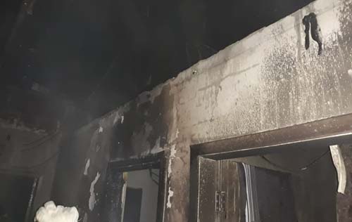 Homem é socorrido após inalar fumaça em incêndio em São José da Laje,