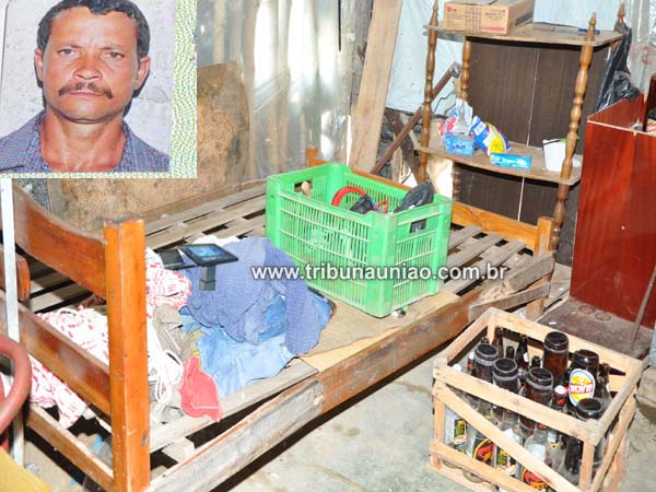 Homem que vivia solitário em barraco é assassinado com sete tiros na periferia de União