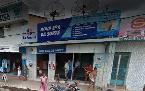 Criminosos abrem buraco em parede e furtam casa lotérica em São Sebastião