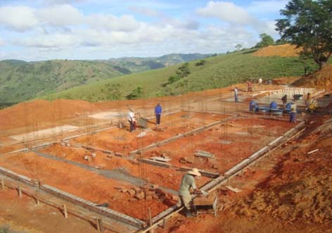 Começam os trabalhos da construção da nova Santana do Mundaú