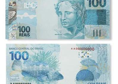 Nova cédula de R$ 100 é a mais falsificada