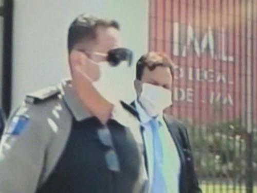 Após ser preso, coronel Rocha Lima faz exames no IML e segue para a sede da RP