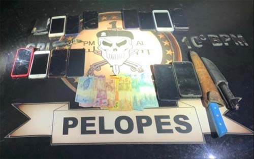 Homem é flagrado com celulares roubados e oferece R$ 1500 para ser liberado