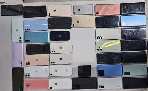 Quase 40 celulares roubados são recuperados pela PC em agosto