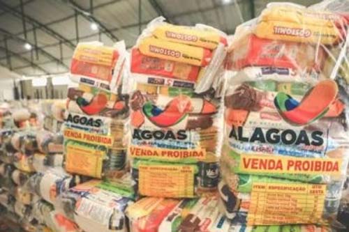 Após eleição, governo retoma entrega de cestas básicas do Pacto contra a Fome em Alagoas