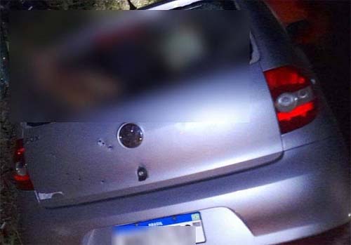 Cinco são encontrados mortos com marcas de tiros dentro de carro, no RN