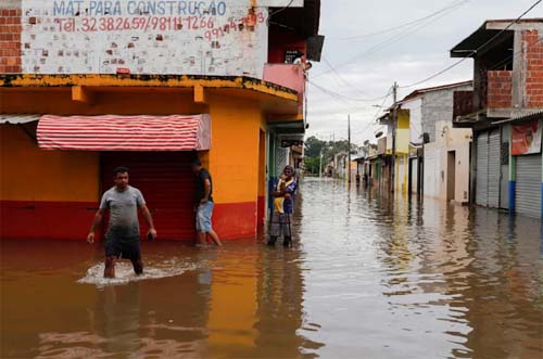 Alertas foram emitidos por órgão federal sobre chuvas na Bahia