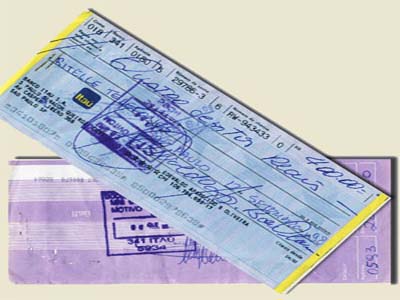 Homens são responsáveis por 56% dos cheques devolvidos