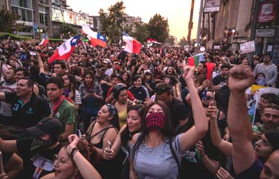 Crise  No Chile, presidente não consegue diminuir protestos