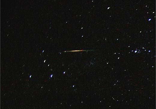 Chuva de meteoros sexta e sábado