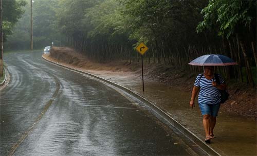 Alerta de Chuvas Intensas em 37 Municípios de Alagoas