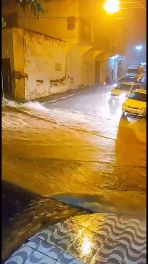 Chuva forte atinge cidades do Sertão de Alagoas e causa alagamentos