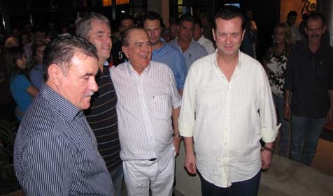 Kassab visita Maceió e conta com adesão de Lyra e Almeida ao PSD