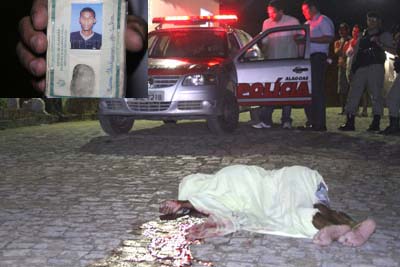 Usuário de drogas é assassinado no Pilar