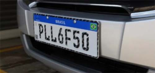 Senado: comissão aprova incluir cidade e estado na placa do Mercosul