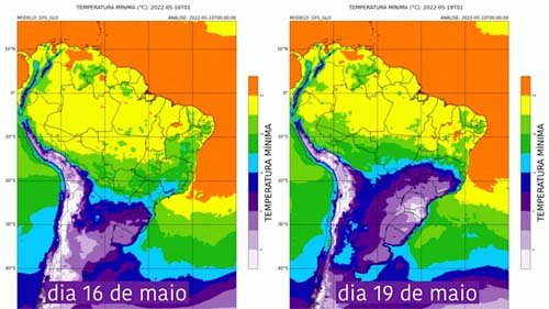 Brasil terá frio atípico com 'erupção polar' e 'chuva congelante' nos próximos dias
