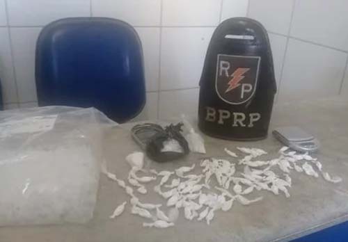 Cocaína é apreendida durante ação na Grota do Cigano