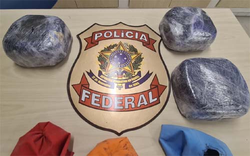 Passageira é presa em aeroporto de AL com 3kg de cocaína na bagagem