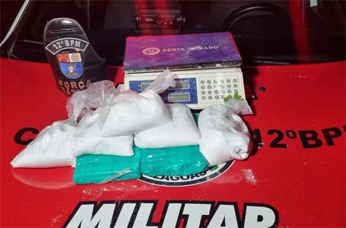 Cocaína avaliada em R$ 500 mil é apreendida em casa abandonada em Maceió