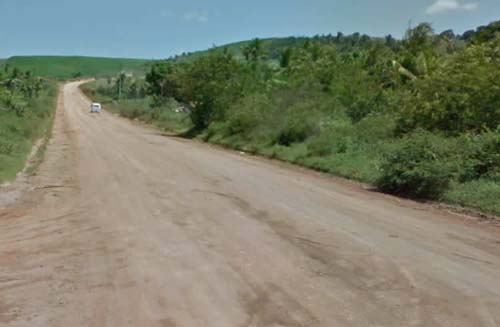 Homem tem cabeça atingida por golpes de facão no povoado Coité em São Miguel dos Campos