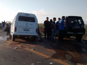 Colisão frontal deixa um morto e três feridos na BR-424 próximo à Pilar