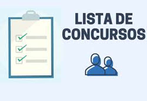 Confira lista com 26 concursos abertos e 8.949 vagas em todo o país