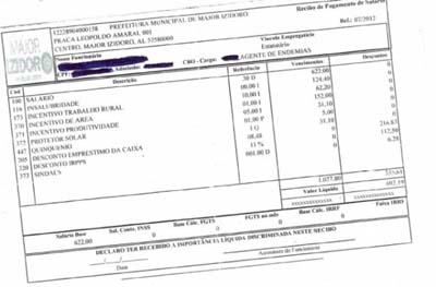 Servidores de Major Isidoro são surpreendidos com nome no Serasa‏