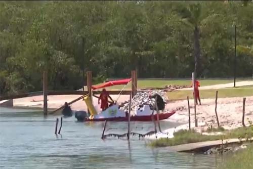 Corpo de homem que pulou de catamarã é encontrado por mergulhadores em Marechal Deodoro