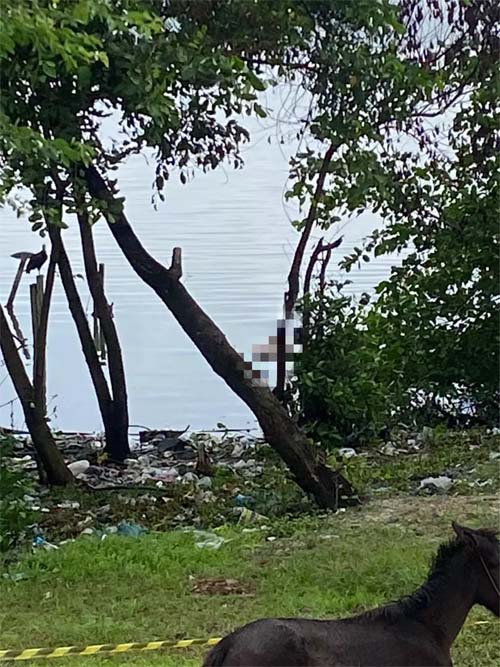 Bombeiros resgatam corpo com sinais de tortura na Lagoa Mundaú