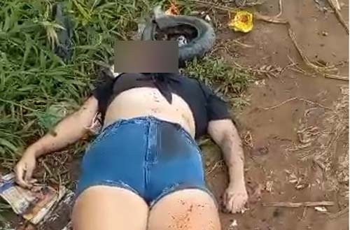 Corpo de mulher é encontrado em estrada com perfuração no peito