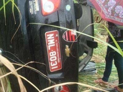 Mãe e recém-nascidos ficam feridos após capotamento na AL 101 Norte