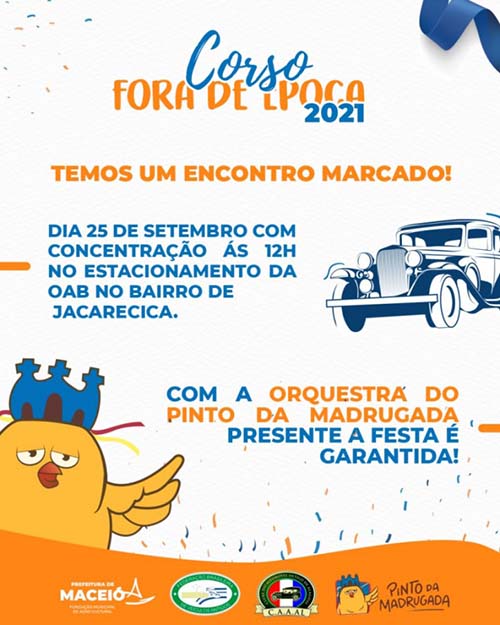 Corso de carnaval: desfile vai promover reencontro do maceioense com a folia
