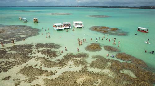 Piscinas naturais já estão liberadas para visitação turística