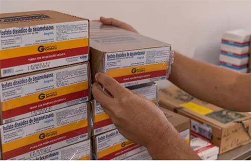 Dexametasona a pacientes graves da covid-19 