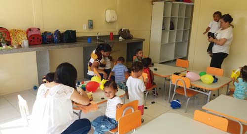 Com 130 crianças matriculadas, a Creche M S inicia as atividades em Murici
