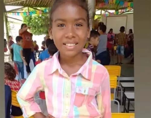 Criança de 9 anos desaparece em Branquinha, e família faz apelo por informações