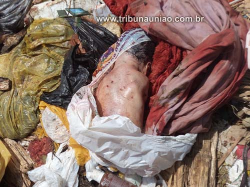 Barbárie: cadáver de recém nascida é achado no lixão em União dos Palmares