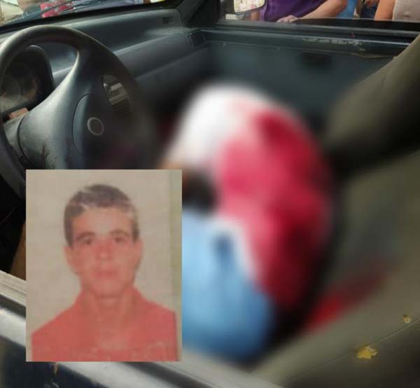 Homem é executado a tiros dentro de veículo em Boca da Mata