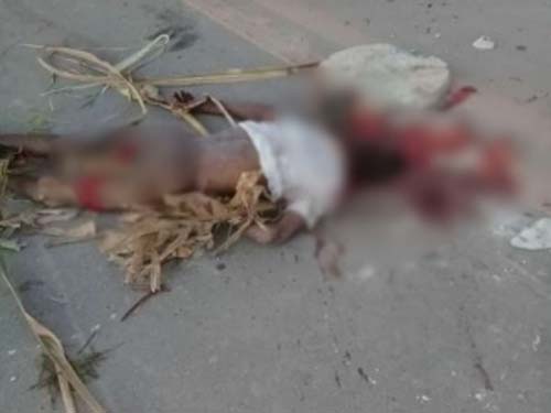 Homem tem cabeça esmagada por uma pedra às margens da rodovia BR-104