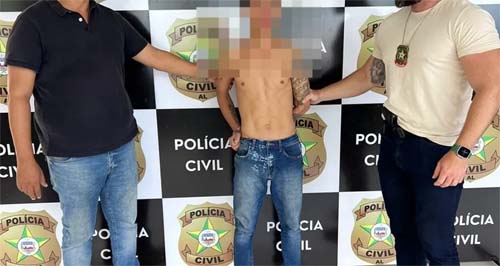 Suspeito de matar motorista por aplicativo chora ao ser preso pela Polícia Civil