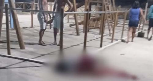Homem é morto a tiros e outro fica ferido no centro de Paripueira