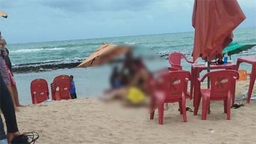Banhista é morto a tiros enquanto aproveitava domingo com a namorada na Praia da Sereia