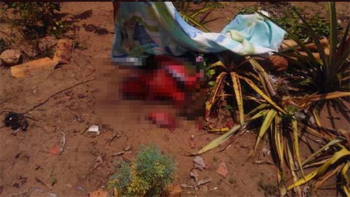 Homem é executado com tiros de espingarda e fica com a cabeça desfigurada