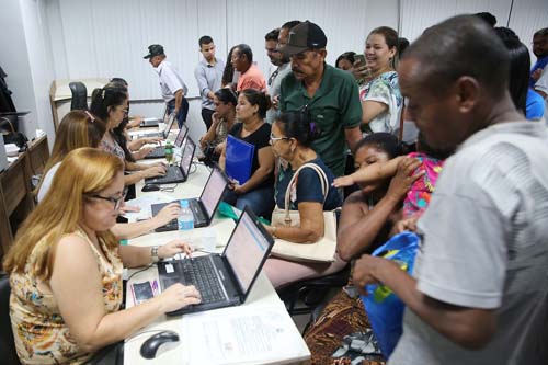 Justiça Itinerante leva serviços à população de Cruz das Almas