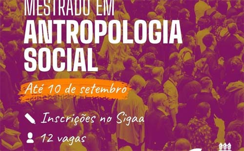 Pós-graduação em Antropologia Social da Ufal abre inscrições para mestrado