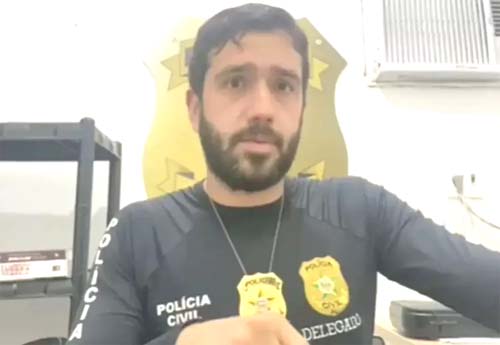 A pedido do Ministério Público, delegado investigado no Caso Malaquias permanece afastado por mais 90 dias